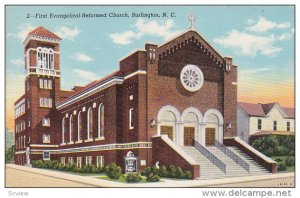 First Evangelical-Reformed Church, Burlington, North Carolina, 30-40s