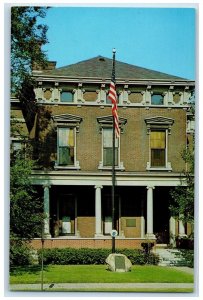 Home Of Benjamin Harrison Front View Indianapolis Indiana IN Vintage Postcard