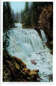 YELLOWSTONE, KEPPLER'S CASCADES, FIRE HOLE RIVER, DIVIDED BACK