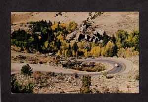 WY US Route 16 Big Horn Mountains Mtns Buffalo Tensleep Wyoming Postcard