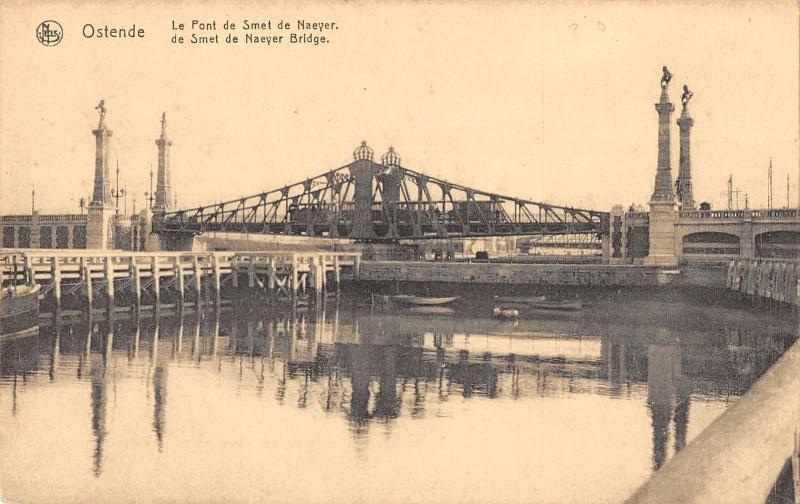 BR55270 Le pont de smet de naeyer Ostende belgium