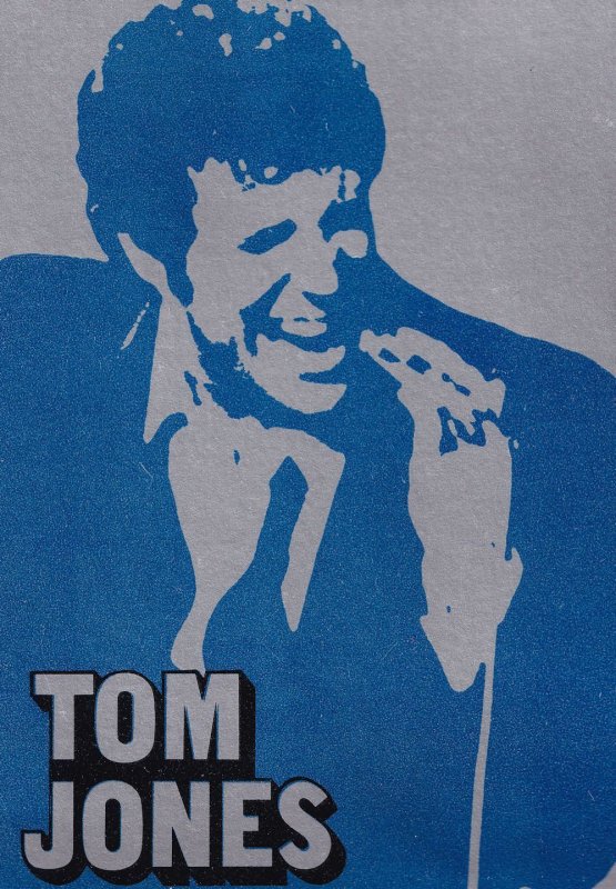 Tom Jones Invitation at BBC Studios London Tube Directions Map Card