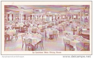 Louisiana New Orleans Main Dining Room La Louisiana French Creole Restaurant