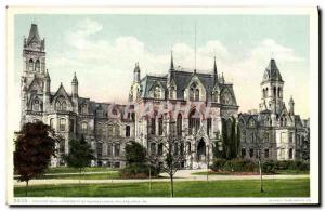 Postcard Old College Hall University Of Pennsylvania Philadelphia Pa