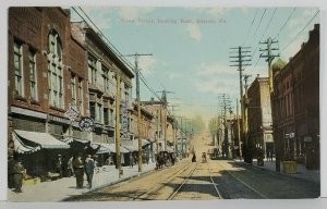 Sharon Pa State Street Looking East Postcard N10