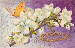 Eastertide Greetings Butterflies 1910 