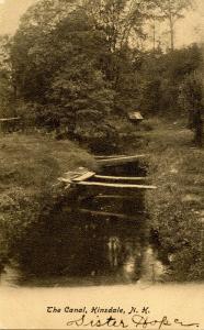 NH - Hinsdale. The Canal