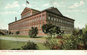 Vintage Postcard 1900's View of Pension Bureau Building Washington D.C.