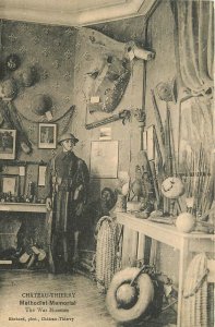 Postcard France C-1910 Methodist Memorial War Museum Interior 23-8480