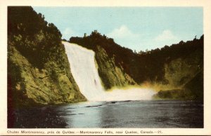 Canada Montmorency Falls Near Quebec