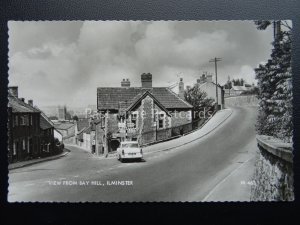 Somerset ILMINSTER View from BAY HILL c1960 RP Postcard by Valentine