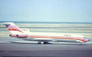 Pacific Southwest Airlines - Boeing 727 High Tail