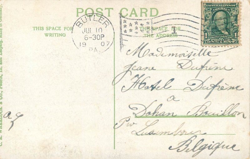 United States Jefferson St. School Butler Pa.