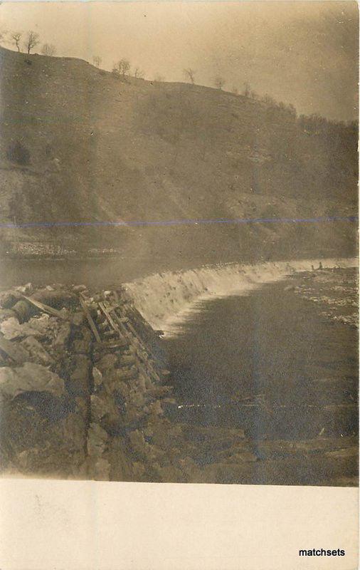 C-1905 OAKLAND OREGON River Dam RPPC postcard 2225