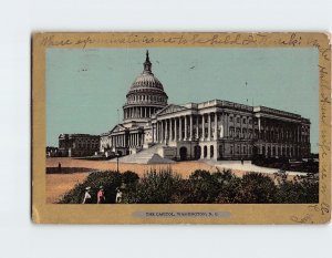 Postcard The Capitol, Washington, District of Columbia