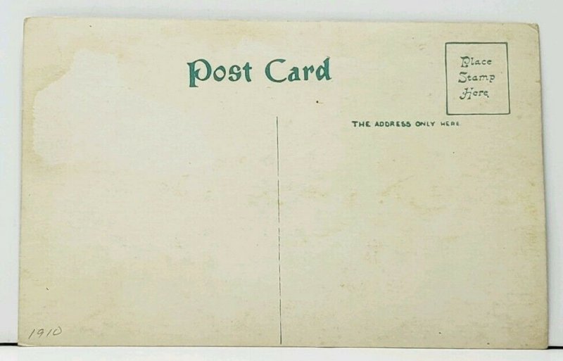 Maine Skowhegan High School c1910 Postcard I18