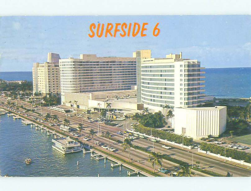 MIAMI BEACH, FL Fairfax Hotel and Apartments Postcard