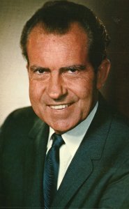 President Richard M. Nixon 37Th President Of The United States Vintage Postcard