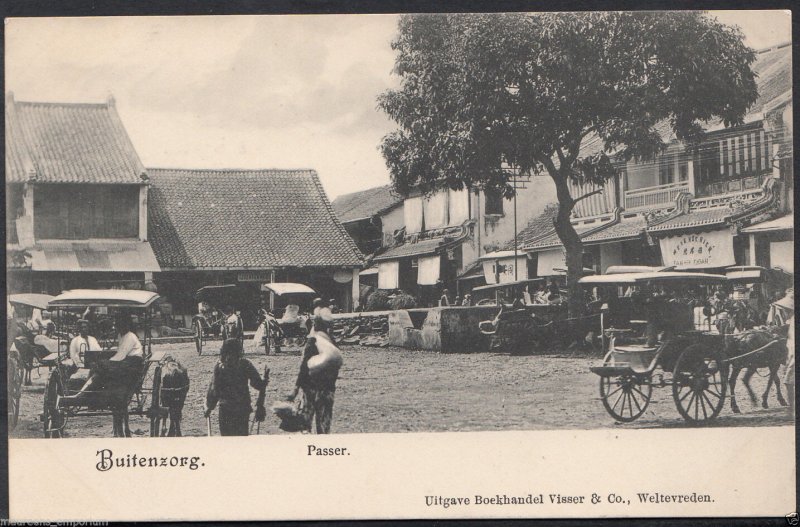 Indonesia Postcard - Buitenzorg Passer   RT1919