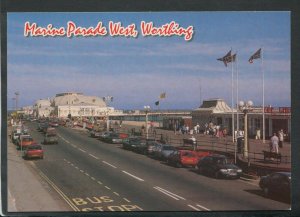 Sussex Postcard - Marine Parade West, Worthing   RR7139