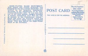 High watermark of the rebellion Gettysburg, PA, USA Civil War Postcard