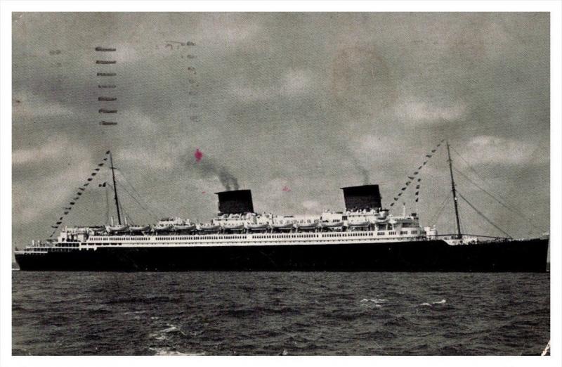 S.S. Liberte  French Line Compagnie Genearale Transatlantique