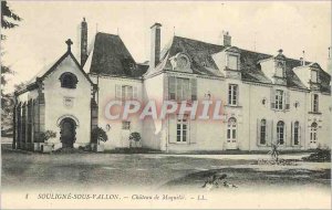 Old Postcard Stresses in Chateau Vallon Make Up