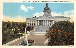 State Capitol Confederate monument Columbia, South Carolina