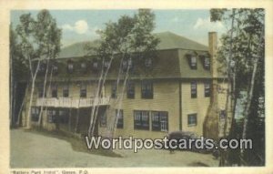 Battery Park Hotel Gaspe, PQ Canada Unused 