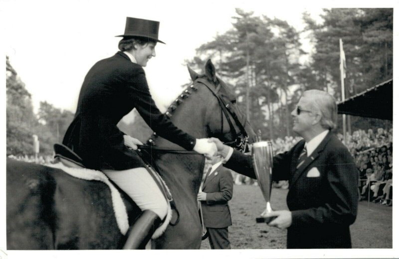 Horse Sports Equestrian sport Horses RPPC Unique Photo 03.23