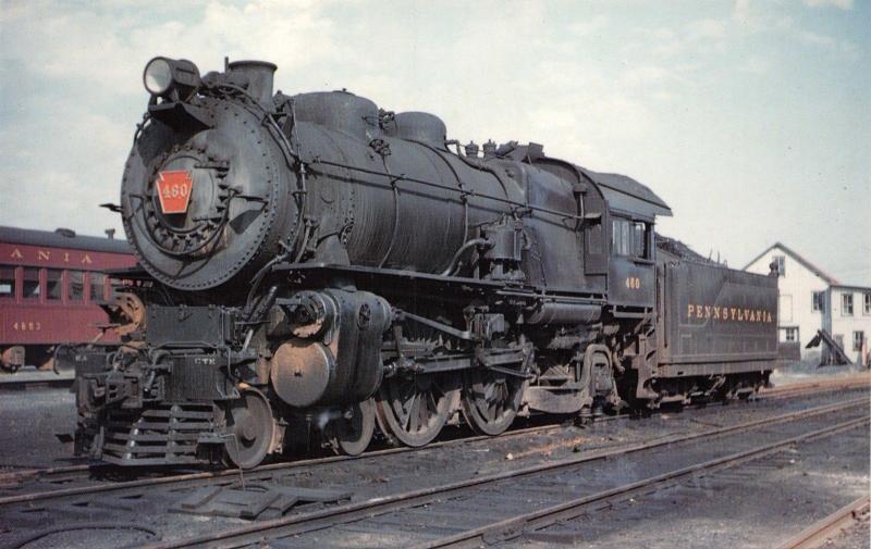 Pennsylvania 460 4-4-2 E6 Lindberg Engine in Pemberton Nj~1954~Railroad ...