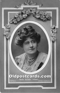 Miss Ellen Terry Theater Actor / Actress 1908 