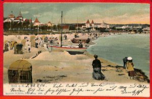 aa7430 - Ansichtskarten VINTAGE POSTCARD: Deutschland GERMANY  - BINZ Rügen 1906