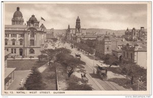 DURBAN, South Africa; Natal: West Street, 10-20s