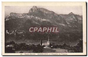 Old Postcard And I Combloux Haute Savoie & # 39Aiguille De Varens