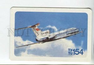 3115430 RUSSIAN Airliner TU-154 Old AEROFLOT photo calendar