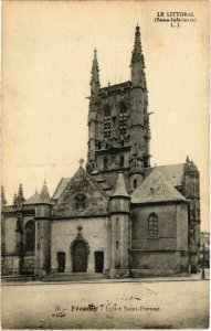 CPA Fécamp Eglise St. Etienne (993204)