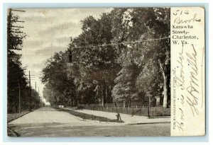 1907 A View from Kanawha County, Charleston, Western Virginia V.A. Postcard 