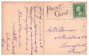 2288 Oneonta Gorge Columbia River Oregon Edward H Mitchell Postcard 1912