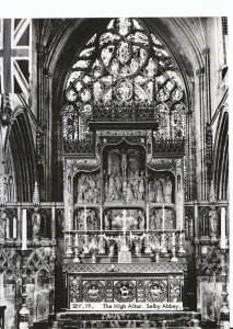Yorkshire Postcard - The High Altar - Selby Abbey    BB105