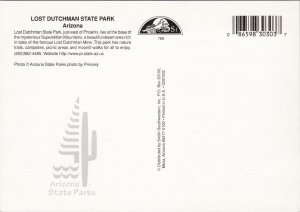 Lost Dutchman State Park AZ Arizona Unused Postcard F20