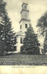 Congregational Church - Simsbury, Connecticut CT Postcard