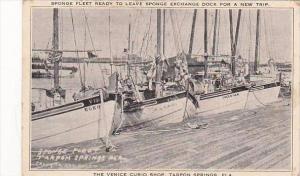 Florida Tarpon Springs Sponge Fleet Ready To Leave