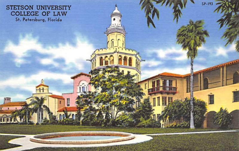 Stetson University College of Law St Petersburg FL