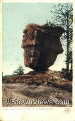 Balanced Rock - Garden of the Gods, Colorado CO  