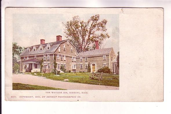 Wayside Inn, Sudbury, Massachusetts, Detroit Photographic Publishing, 5571