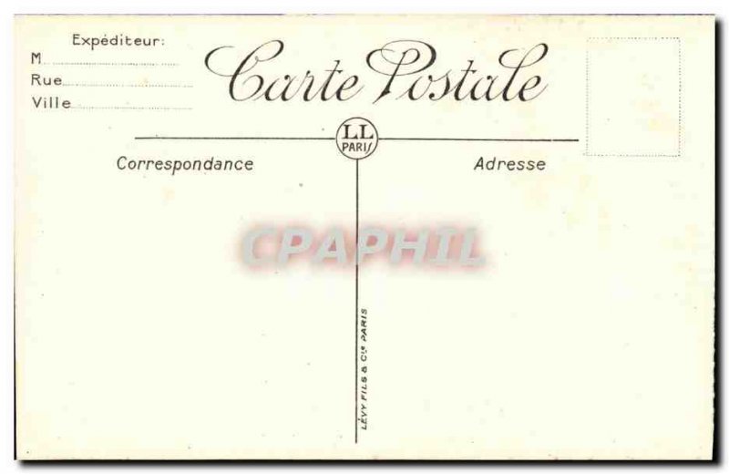 Old Postcard Carcassonne The Entrance of the Castle and the Tower of Major