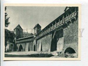 430795 USSR 1963 year ESTONIA Tallinn city wall postcard