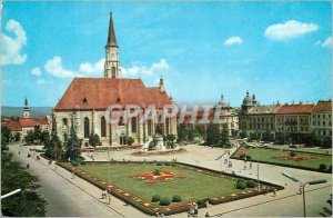 Postcard Modern Cluj the Cathedral of Saint Michel