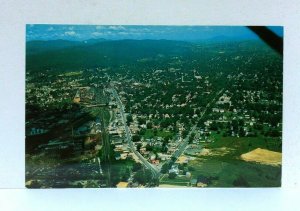 Rutland Vermont Aerial View Postcard 